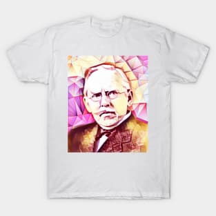 Jacob Riis Pink Portrait | Jacob Riis Artwork 13 T-Shirt